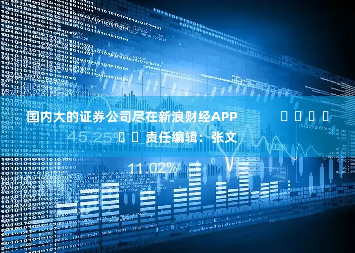 国内大的证券公司尽在新浪财经APP            						责任编辑：张文